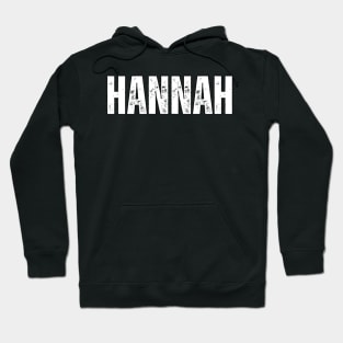 Hannah Name Gift Birthday Holiday Anniversary Hoodie